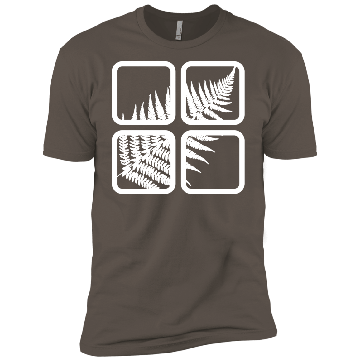 T-Shirts Warm Grey / X-Small Fern Pane Men's Premium T-Shirt