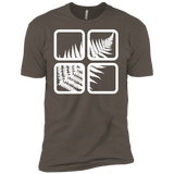 T-Shirts Warm Grey / X-Small Fern Pane Men's Premium T-Shirt