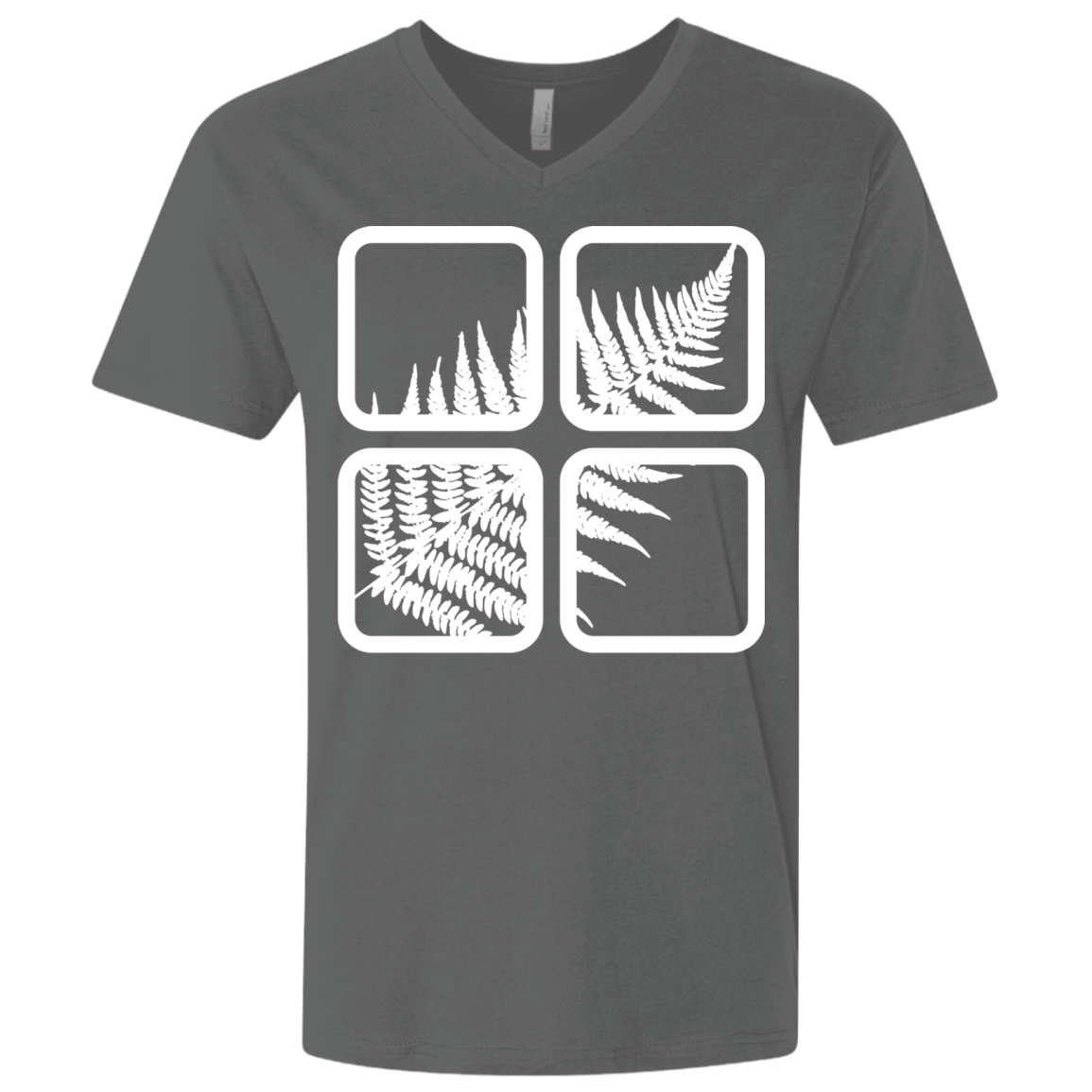 T-Shirts Heavy Metal / X-Small Fern Pane Men's Premium V-Neck