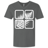 T-Shirts Heavy Metal / X-Small Fern Pane Men's Premium V-Neck