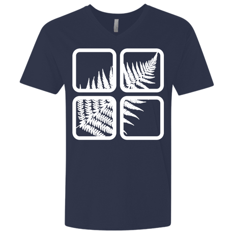 T-Shirts Midnight Navy / X-Small Fern Pane Men's Premium V-Neck