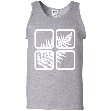 T-Shirts Sport Grey / S Fern Pane Men's Tank Top