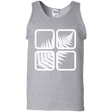 T-Shirts Sport Grey / S Fern Pane Men's Tank Top