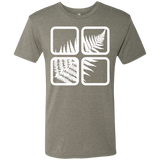 T-Shirts Venetian Grey / S Fern Pane Men's Triblend T-Shirt