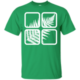 T-Shirts Irish Green / S Fern Pane T-Shirt