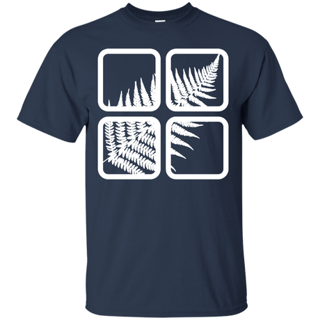 T-Shirts Navy / S Fern Pane T-Shirt