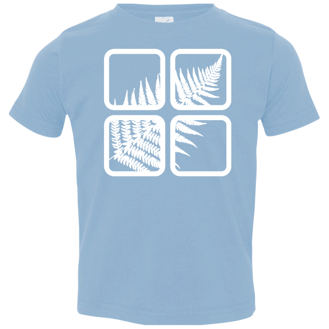 T-Shirts Light Blue / 2T Fern Pane Toddler Premium T-Shirt