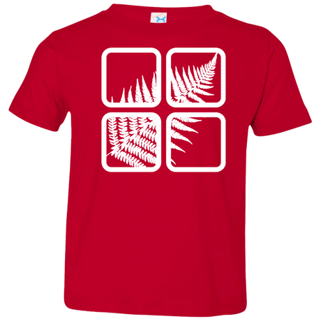 T-Shirts Red / 2T Fern Pane Toddler Premium T-Shirt