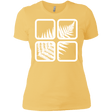 T-Shirts Banana Cream/ / X-Small Fern Pane Women's Premium T-Shirt