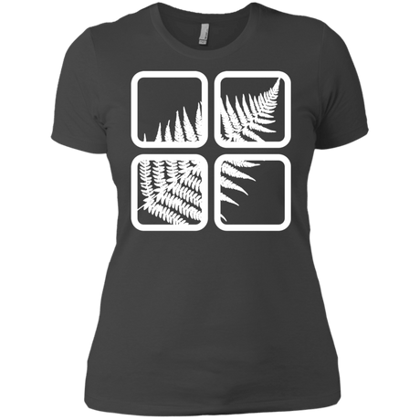 T-Shirts Heavy Metal / X-Small Fern Pane Women's Premium T-Shirt