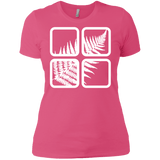 T-Shirts Hot Pink / X-Small Fern Pane Women's Premium T-Shirt