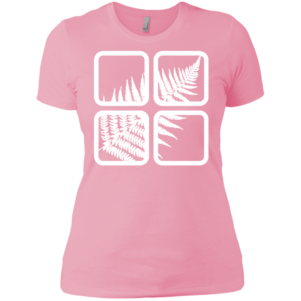 T-Shirts Light Pink / X-Small Fern Pane Women's Premium T-Shirt