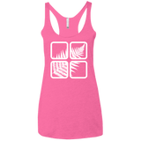 T-Shirts Vintage Pink / X-Small Fern Pane Women's Triblend Racerback Tank