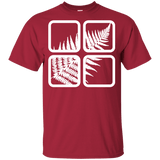 T-Shirts Cardinal / YXS Fern Pane Youth T-Shirt