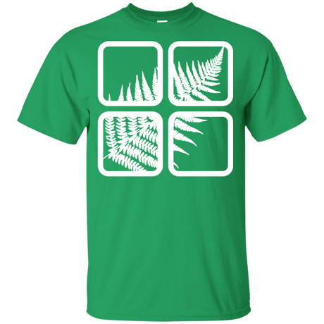 T-Shirts Irish Green / YXS Fern Pane Youth T-Shirt