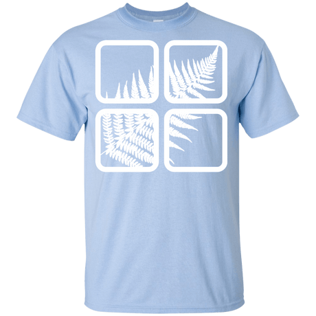 T-Shirts Light Blue / YXS Fern Pane Youth T-Shirt