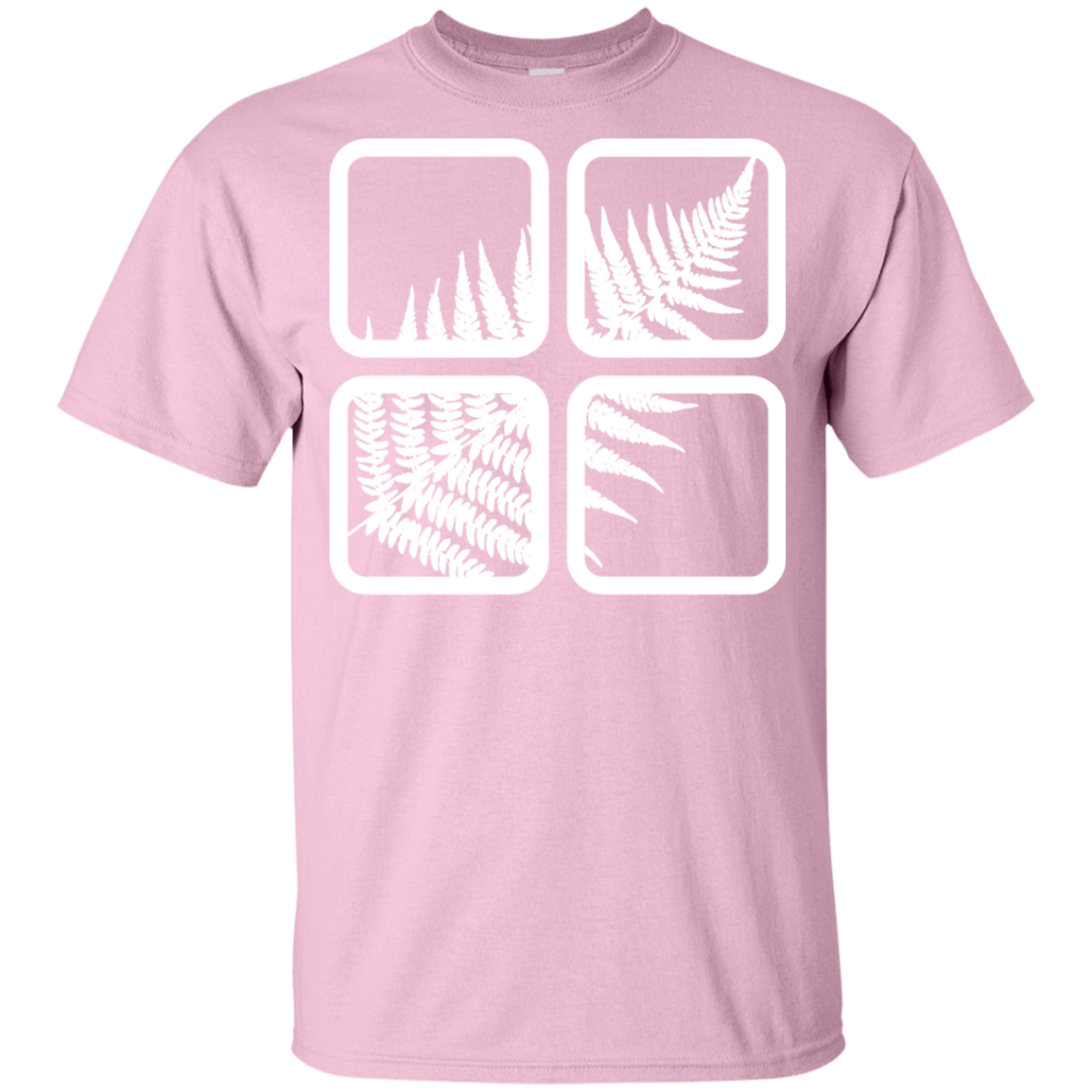 T-Shirts Light Pink / YXS Fern Pane Youth T-Shirt