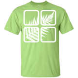 T-Shirts Mint Green / YXS Fern Pane Youth T-Shirt