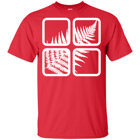 T-Shirts Red / YXS Fern Pane Youth T-Shirt