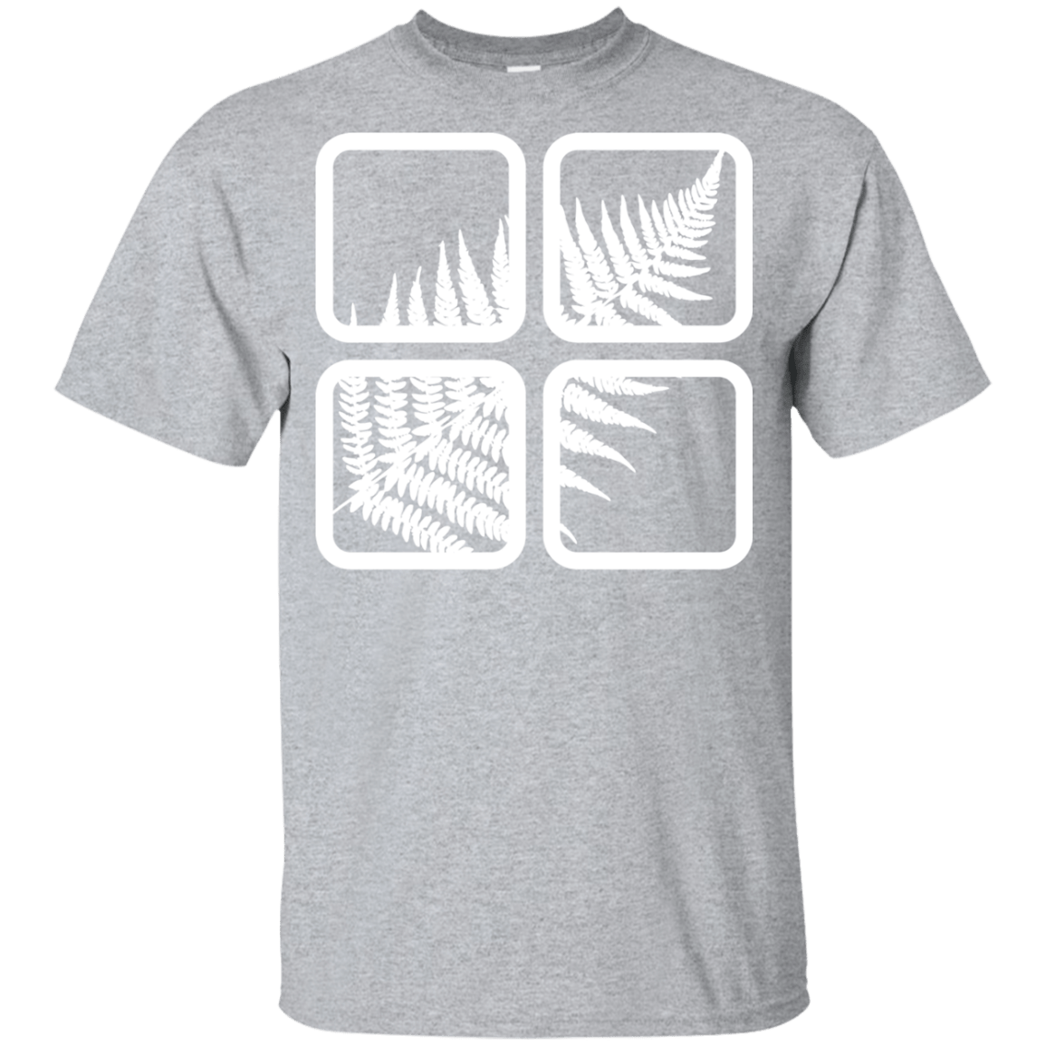 T-Shirts Sport Grey / YXS Fern Pane Youth T-Shirt