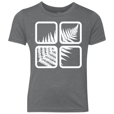 T-Shirts Premium Heather / YXS Fern Pane Youth Triblend T-Shirt