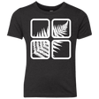 T-Shirts Vintage Black / YXS Fern Pane Youth Triblend T-Shirt