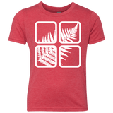 T-Shirts Vintage Red / YXS Fern Pane Youth Triblend T-Shirt