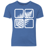 T-Shirts Vintage Royal / YXS Fern Pane Youth Triblend T-Shirt