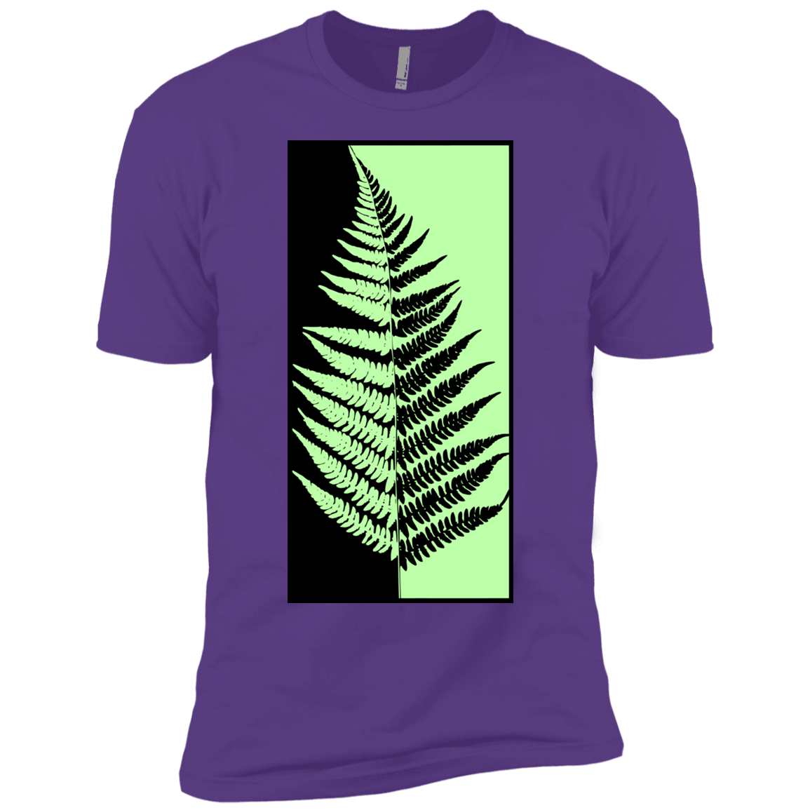 T-Shirts Purple Rush / YXS Fern Press Boys Premium T-Shirt