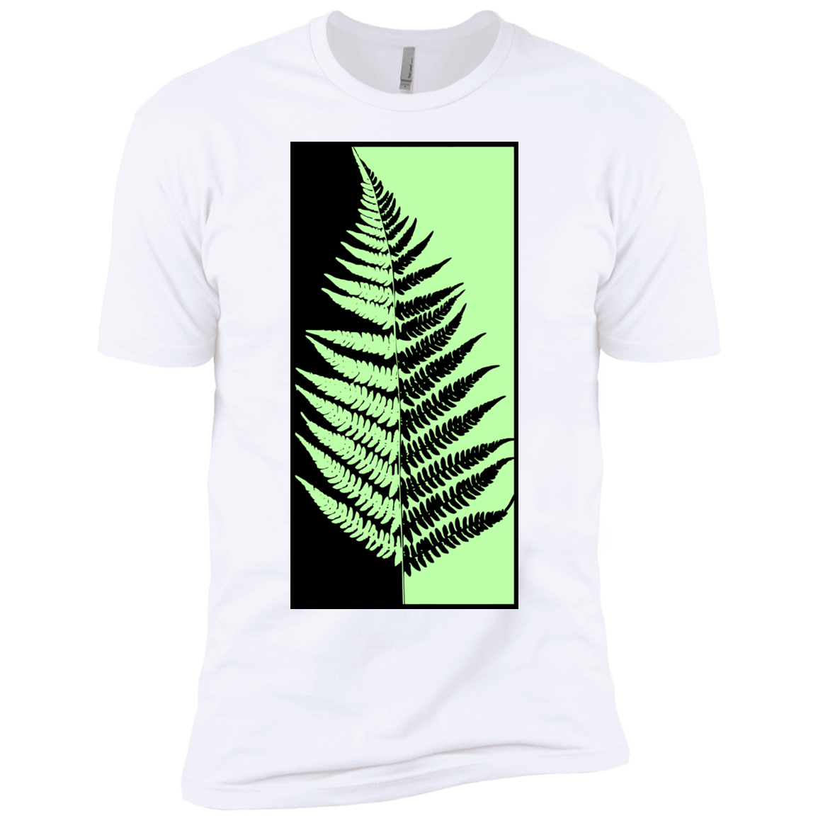 T-Shirts White / YXS Fern Press Boys Premium T-Shirt