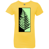 T-Shirts Vibrant Yellow / YXS Fern Press Girls Premium T-Shirt
