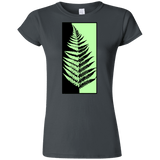 T-Shirts Charcoal / S Fern Press Junior Slimmer-Fit T-Shirt