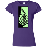 T-Shirts Purple / S Fern Press Junior Slimmer-Fit T-Shirt