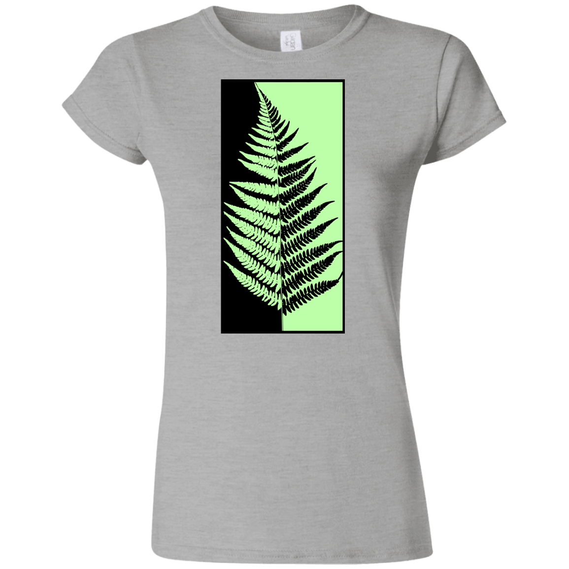 T-Shirts Sport Grey / S Fern Press Junior Slimmer-Fit T-Shirt