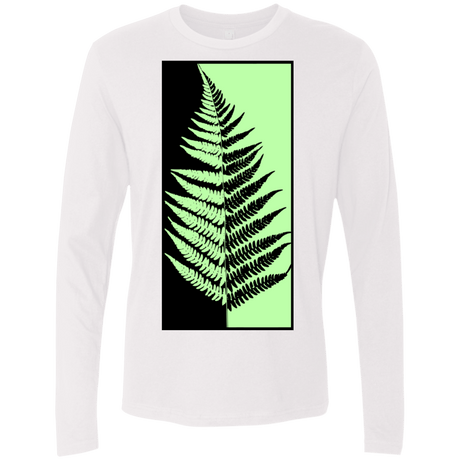 T-Shirts White / S Fern Press Men's Premium Long Sleeve