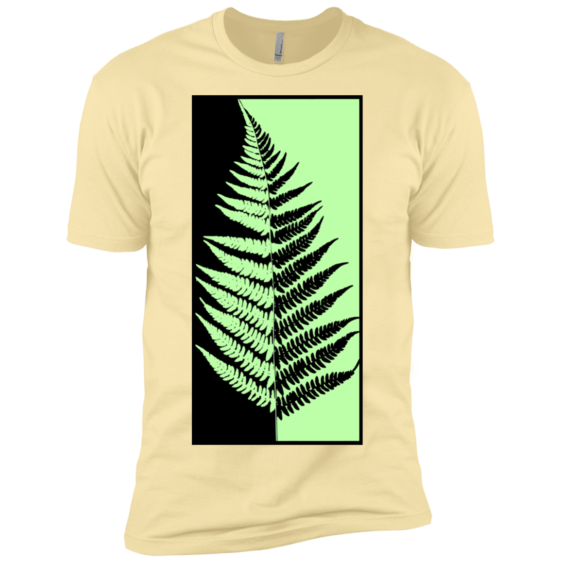 T-Shirts Banana Cream / X-Small Fern Press Men's Premium T-Shirt