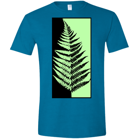 T-Shirts Antique Sapphire / S Fern Press Men's Semi-Fitted Softstyle