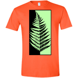 T-Shirts Orange / S Fern Press Men's Semi-Fitted Softstyle