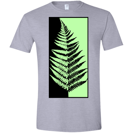 T-Shirts Sport Grey / X-Small Fern Press Men's Semi-Fitted Softstyle