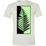 T-Shirts White / X-Small Fern Press Men's Semi-Fitted Softstyle
