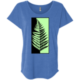 T-Shirts Vintage Royal / X-Small Fern Press Triblend Dolman Sleeve