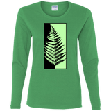 T-Shirts Irish Green / S Fern Press Women's Long Sleeve T-Shirt