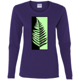 T-Shirts Purple / S Fern Press Women's Long Sleeve T-Shirt