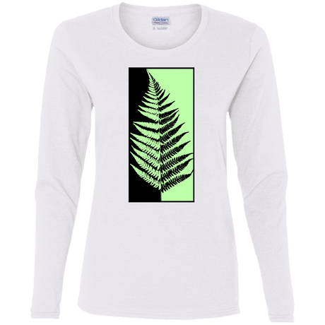 T-Shirts White / S Fern Press Women's Long Sleeve T-Shirt