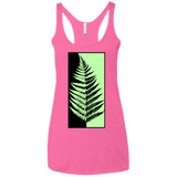 T-Shirts Vintage Pink / X-Small Fern Press Women's Triblend Racerback Tank