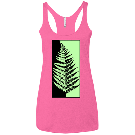 T-Shirts Vintage Pink / X-Small Fern Press Women's Triblend Racerback Tank