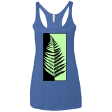T-Shirts Vintage Royal / X-Small Fern Press Women's Triblend Racerback Tank