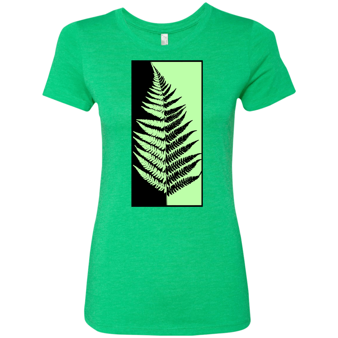 T-Shirts Envy / S Fern Press Women's Triblend T-Shirt
