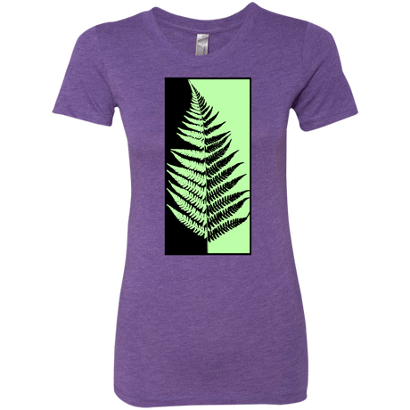 T-Shirts Purple Rush / S Fern Press Women's Triblend T-Shirt