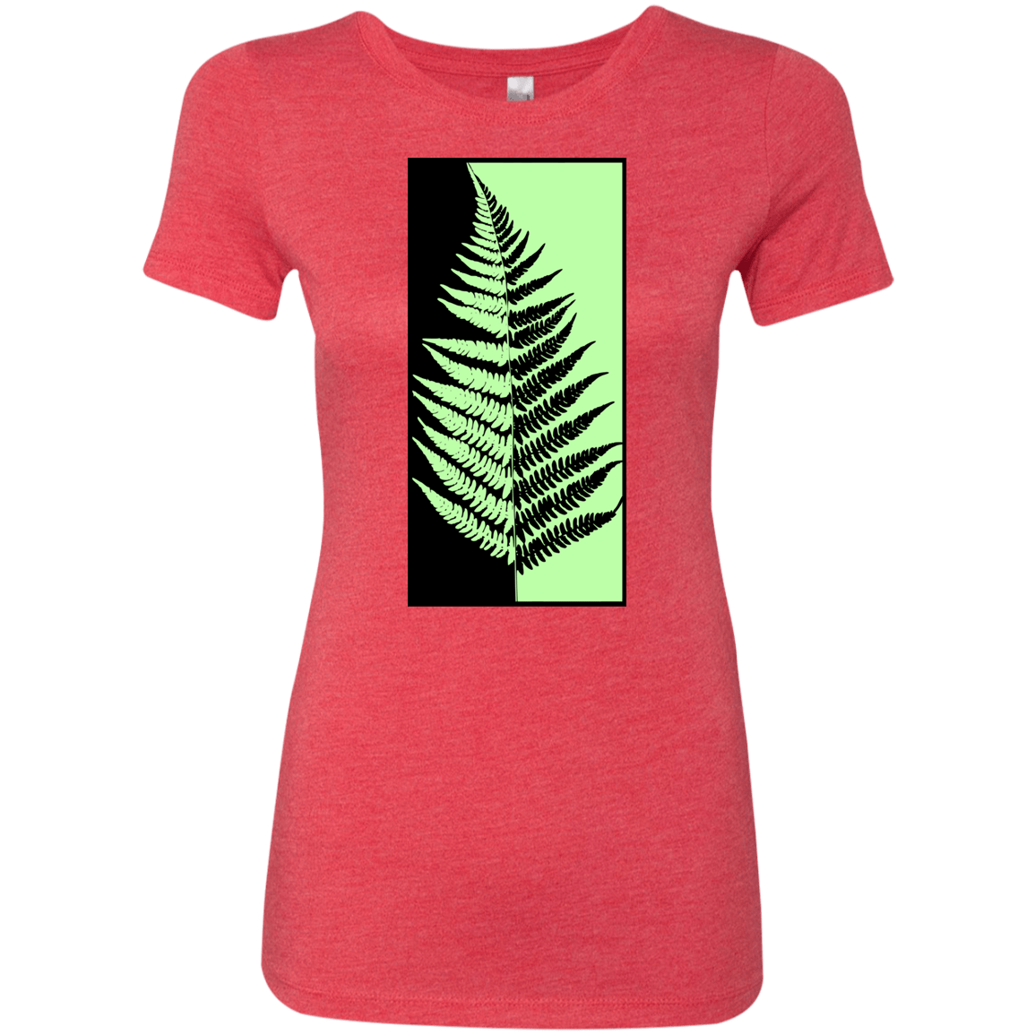 T-Shirts Vintage Red / S Fern Press Women's Triblend T-Shirt
